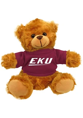 Eastern Kentucky Colonels 9 inch Jersey Bear Plush - Brown