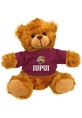 IUPUI Jaguars 9 inch Jersey Bear Plush - Brown