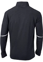 Columbia Pitt Panthers Mens Black Scorecard Long Sleeve Qtr Zip Pullover