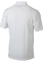 Columbia Pitt Panthers Mens White Drive Short Sleeve Polo