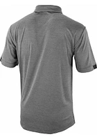 Columbia Arkansas Razorbacks Mens Black Total Control Short Sleeve Polo