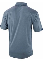 Columbia St Louis City SC Mens Navy Blue Total Control Short Sleeve Polo