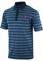 Columbia St Louis City SC Mens Navy Blue Fall Dusk Short Sleeve Polo