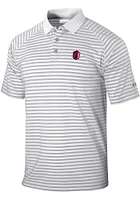 Columbia St Louis City SC Mens Grey League Short Sleeve Polo