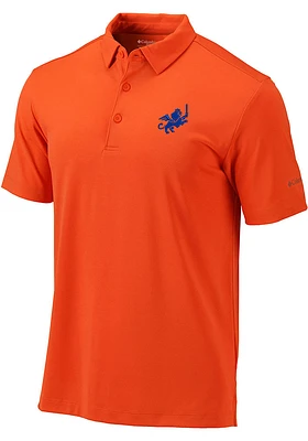 Columbia FC Cincinnati Mens Orange Drive Short Sleeve Polo