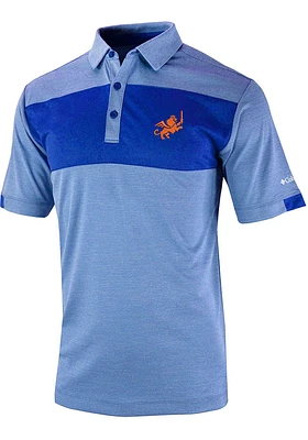 Columbia FC Cincinnati Mens Blue Total Control Short Sleeve Polo