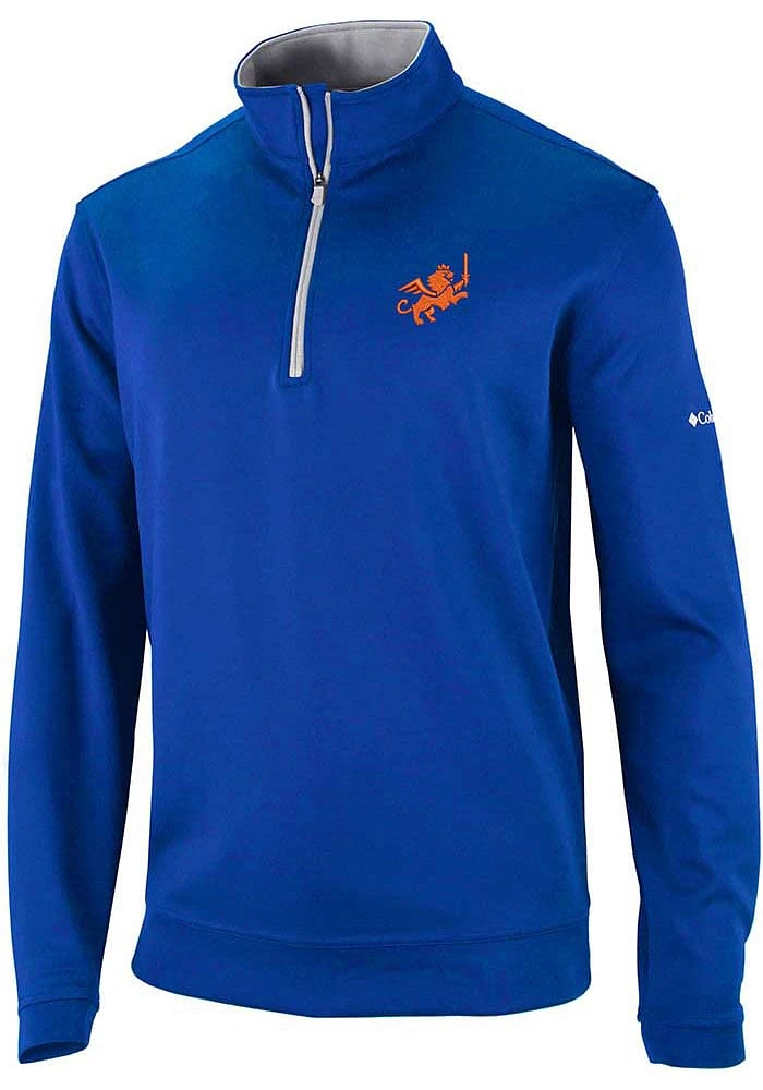 Columbia FC Cincinnati Mens Blue Wickham Hills Long Sleeve Qtr Zip Pullover