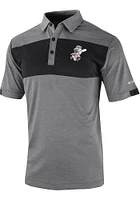 Columbia Cincinnati Reds Mens Black Total Control Short Sleeve Polo