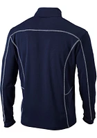 Columbia New Orleans Pelicans Mens Navy Blue Shotgun Qzip Long Sleeve Qtr Zip Pullover