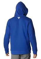 Columbia Kansas Jayhawks Mens Blue PFG Hood