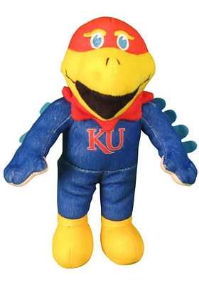 Kansas Jayhawks 8 Inch Mascot Plush - Blue