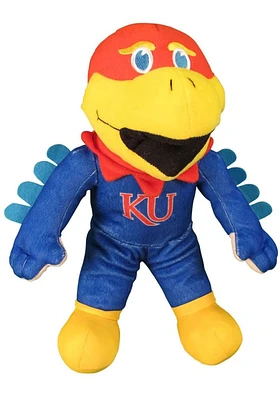 Kansas Jayhawks 14 Inch Mascot Plush - Blue