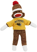 Missouri Tigers 8 Inch Sock Monkey Plush - Grey