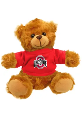 Ohio State Buckeyes Inch Jersey Bear Plush