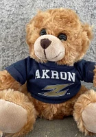 Akron Zips 6 Inch Jersey Bear Plush - Brown