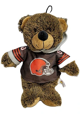 Cleveland Browns Hoodie Bear Plush - Brown