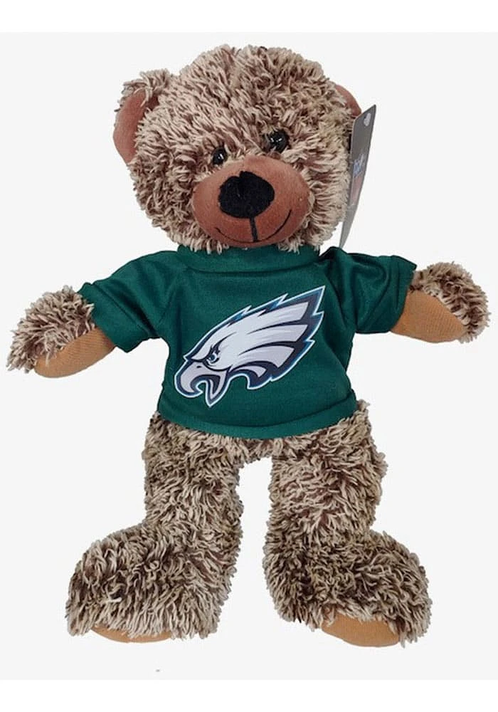Philadelphia Eagles Hoodie Bear Plush - Brown