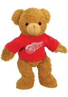 Detroit Red Wings Hoodie Bear Plush - Red