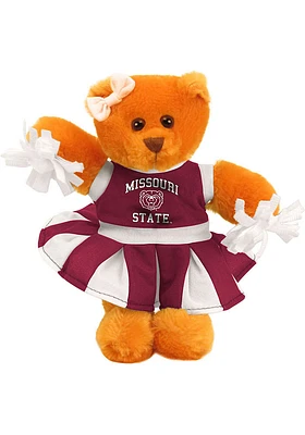 Missouri State Bears 8 Inch Cheer Bear Plush - Maroon