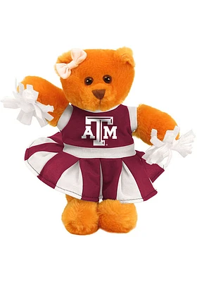 Texas A&M Aggies 8 Inch Cheer Bear Plush - Maroon