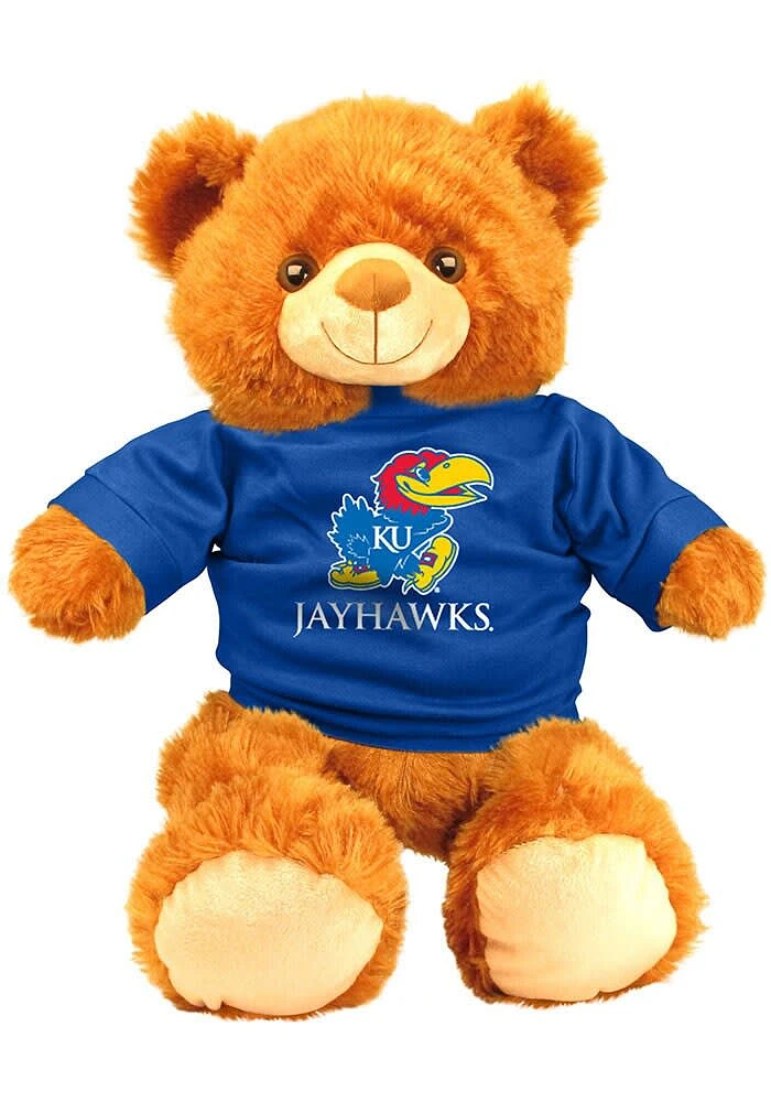 Kansas Jayhawks 18 Inch Bear Plush - Brown