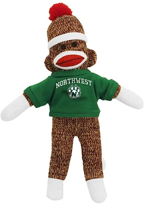 Northwest Missouri State Bearcats 8 Inch Sock Monkey Plush - Brown