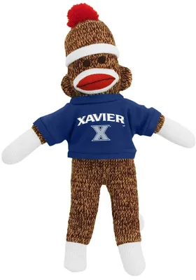 Xavier Musketeers 8 Inch Sock Monkey Plush