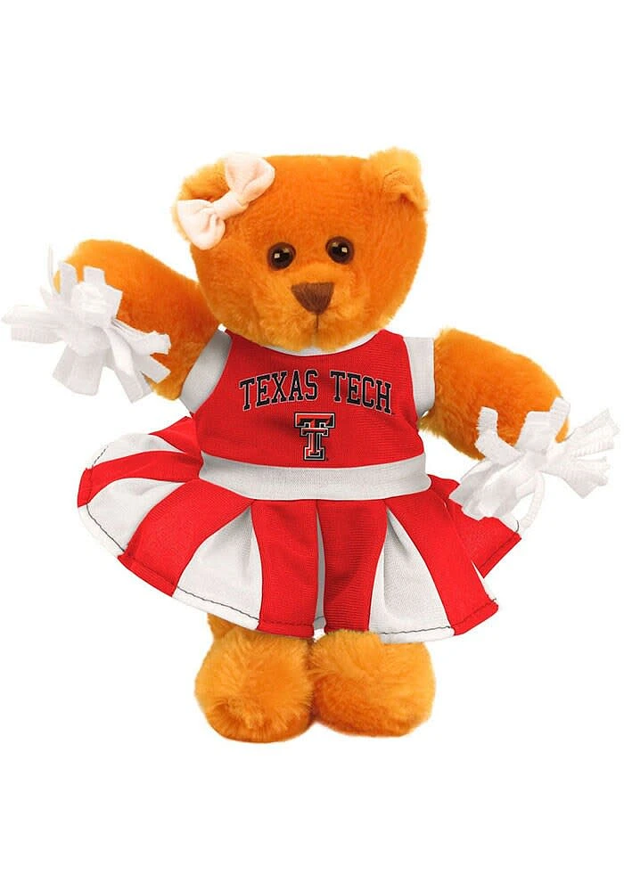 Texas Tech Red Raiders 8 Inch Cheer Bear Plush - Brown