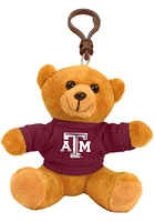 Texas A&M Aggies 4 Inch Bear Keychain - Brown