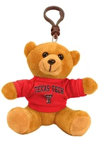 Texas Tech Red Raiders 4 Inch Bear Keychain - Brown