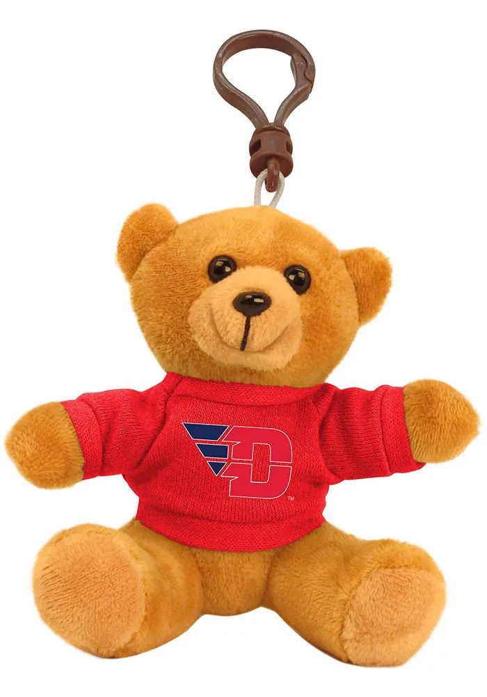 Dayton Flyers 4 Inch Bear Keychain