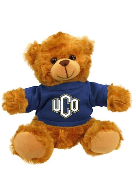 Central Oklahoma Bronchos 6 Inch Bear Plush - Navy Blue