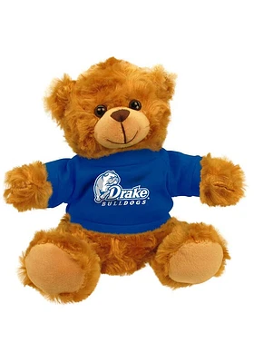 Drake Bulldogs 6 Inch Bear Plush - Navy Blue