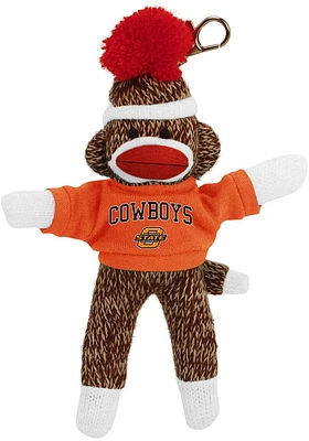 Oklahoma State Cowboys 4 Inch Monkey Keychain - Orange