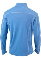 Columbia Kentucky Wildcats Mens Light Blue Shotgun Long Sleeve Qtr Zip Pullover