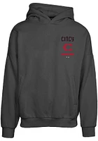 Levelwear Cincinnati Reds Mens Black Contact Baseline City Connect Long Sleeve Hoodie