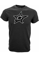 Jamie Benn Dallas Stars Black screen printed Short Sleeve Player T Shirt