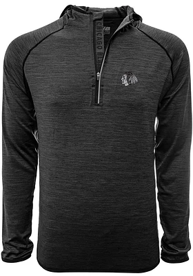 Levelwear Chicago Blackhawks Mens Charcoal Apex Hood