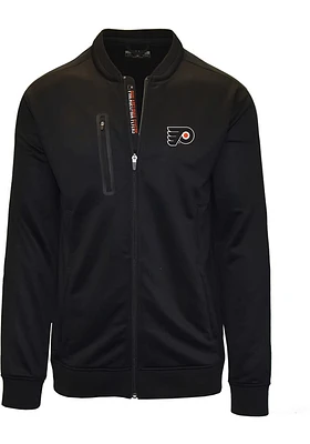 Levelwear Philadelphia Flyers Mens Black Primo Long Sleeve Zip
