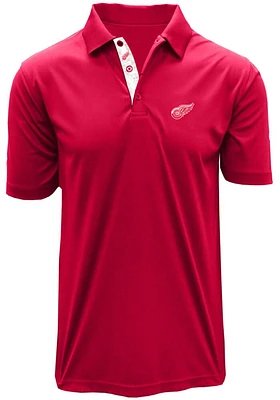 Levelwear Detroit Red Wings Mens Dwayne Short Sleeve Polo