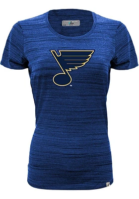 Levelwear St Louis Blues Womens Blue Lux T-Shirt