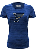 Levelwear St Louis Blues Womens Blue Lux T-Shirt