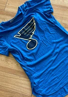 Levelwear St Louis Blues Womens Blue Lux T-Shirt