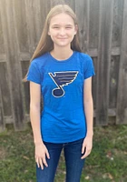 Levelwear St Louis Blues Womens Blue Lux T-Shirt