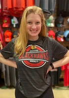 Levelwear Chicago Blackhawks Black Anchor Short Sleeve T Shirt