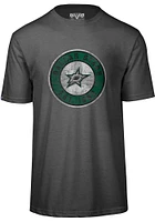 Levelwear Dallas Stars Grey Richmond Bullseye Short Sleeve T Shirt