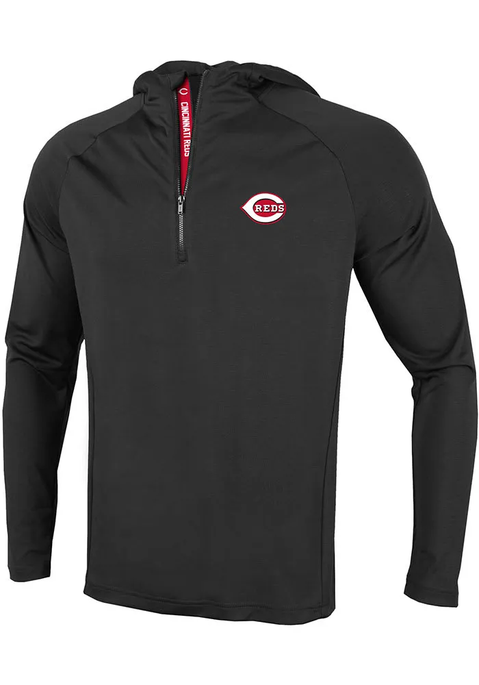 Levelwear Cincinnati Reds Mens Black Zander Vertical Hood