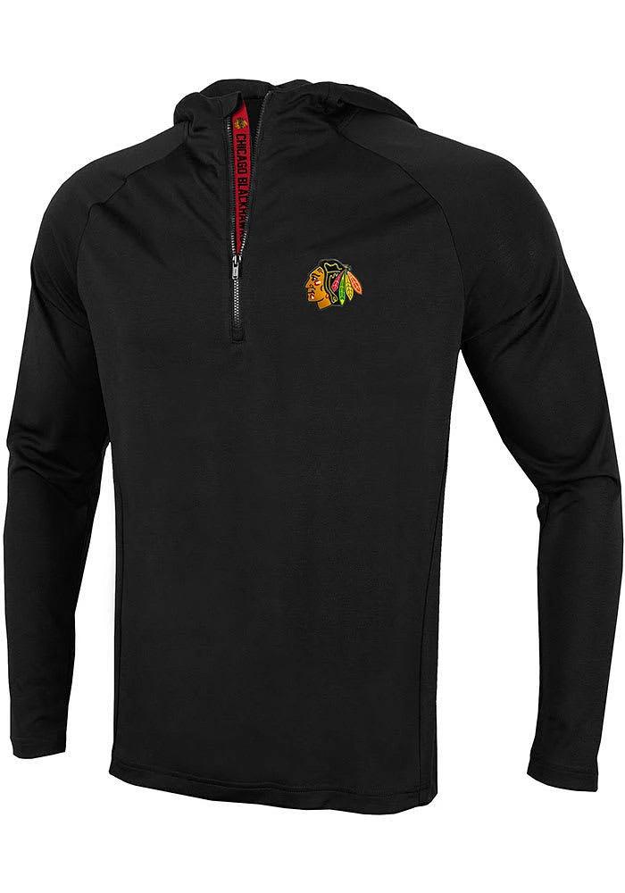 Levelwear Chicago Blackhawks Mens Black Zander Vertical Hood