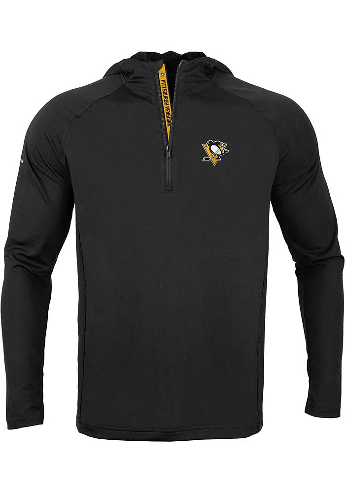 Levelwear Pittsburgh Penguins Mens Black Zander Vertical Hood