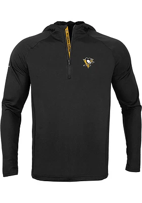 Levelwear Pittsburgh Penguins Mens Black Zander Vertical Hood